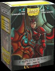 Dragon Shield Sleeves: Emperor Scion Portrait Matte Art (Box of 100)